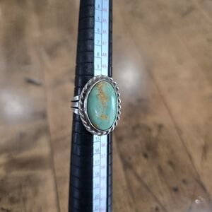 Sterling Silver Navajo Turquoise Ring